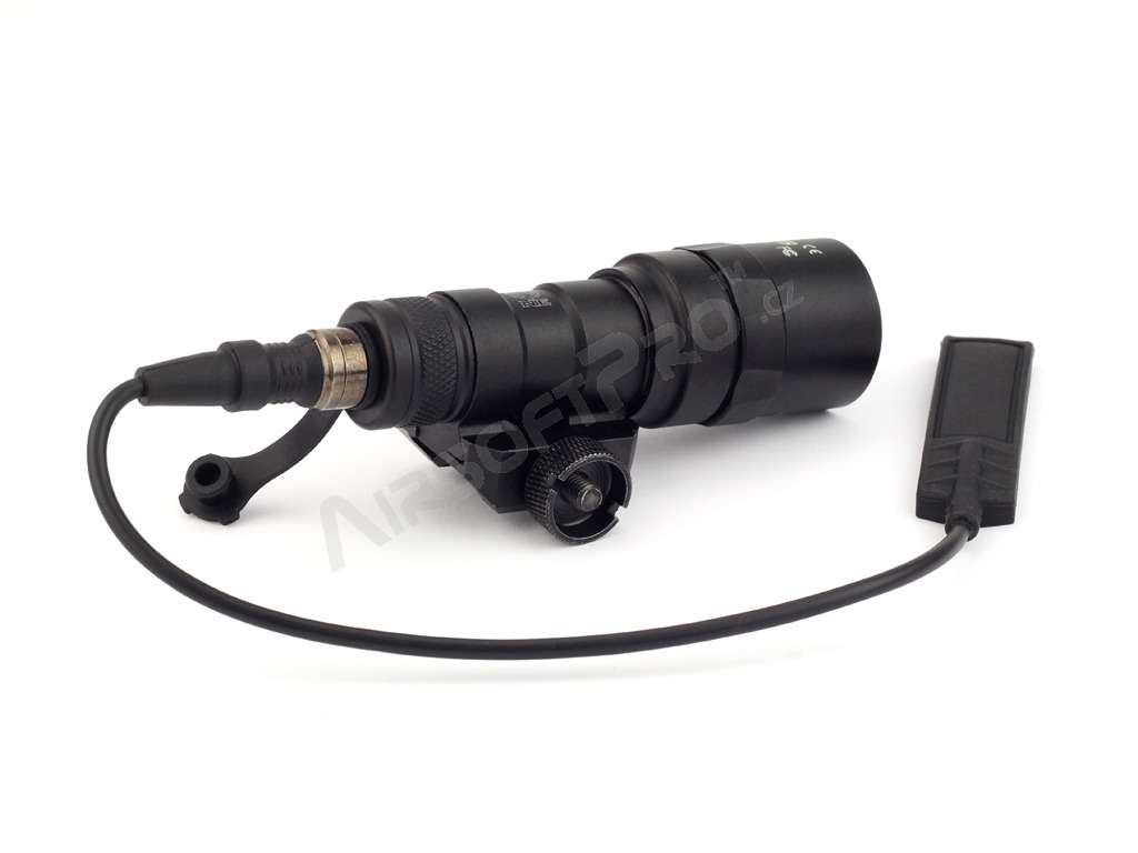 M300B Mini Scout LED taktikai zseblámpa RIS rögzítéssel - fekete [Night Evolution]