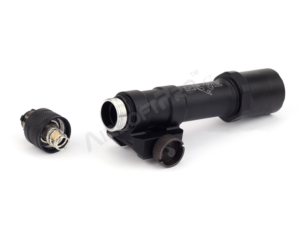 M600B Mini Scout LED taktikai zseblámpa RIS rögzítéssel - fekete [Night Evolution]