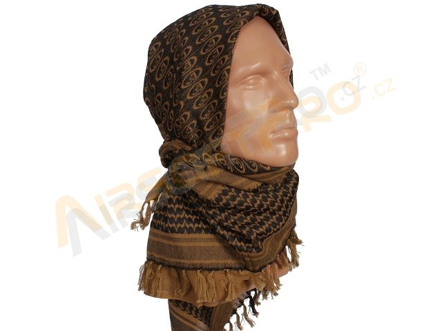 Shemag Arab palesztina 106 x113cm - Coyote Brown (CB) [EmersonGear]