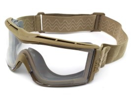 Taktikai szemüveg X810 Platinum (X810NPSI) bézs - átlátszó [Bollé]
