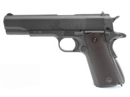 Airsoft pisztoly 1911 CO2, full metal, blowback - fekete [KWC]