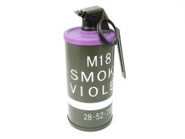 Dummy M18 füstgránát - BB tartály lila [A.C.M.]