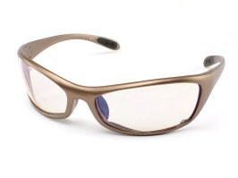 Biztonsági szemüveg Spider (SPIESP) bronz - átlátszó lencse [Bollé]