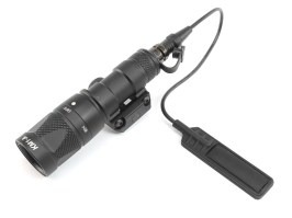 M300V LED taktikai zseblámpa a RIS fegyverrögzítővel - fekete [Target One]