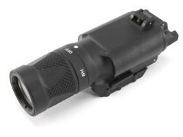 X300-V LED taktikai zseblámpa a RIS fegyverrögzítővel - fekete [Target One]
