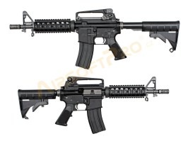 Airsoft puska M4 CQBR GBB, full metal, blowback, fekete [WE]