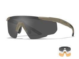 SABER Advanced szemüveg TAN - világos, füst, világos rozsda [WileyX]