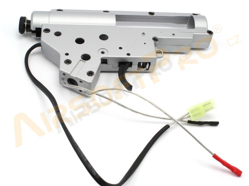 QD sebességváltó keret V2 (M4) rugóvezetővel és mikrokapcsolóval - hátsó kábelezés [Shooter]