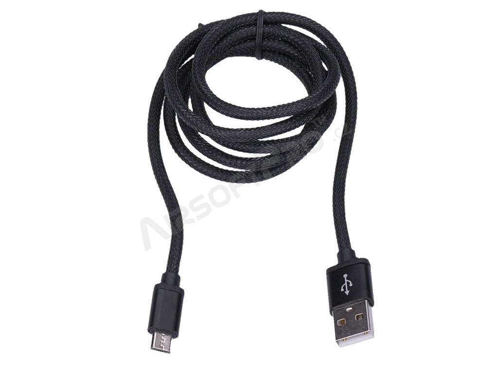 Tartós USB-kábel USB-A-ból USB-B-be (Micro-USB), 1m [Solight]