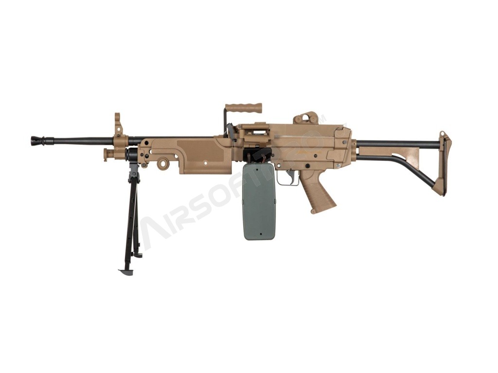 SA-249 MK1 CORE™ géppuska replika - TAN [Specna Arms]