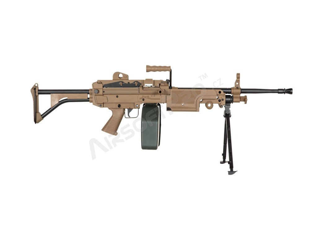 SA-249 MK1 CORE™ géppuska replika - TAN [Specna Arms]