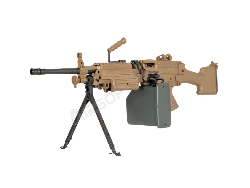 SA-249 MK2 CORE™ géppuska replika - TAN [Specna Arms]