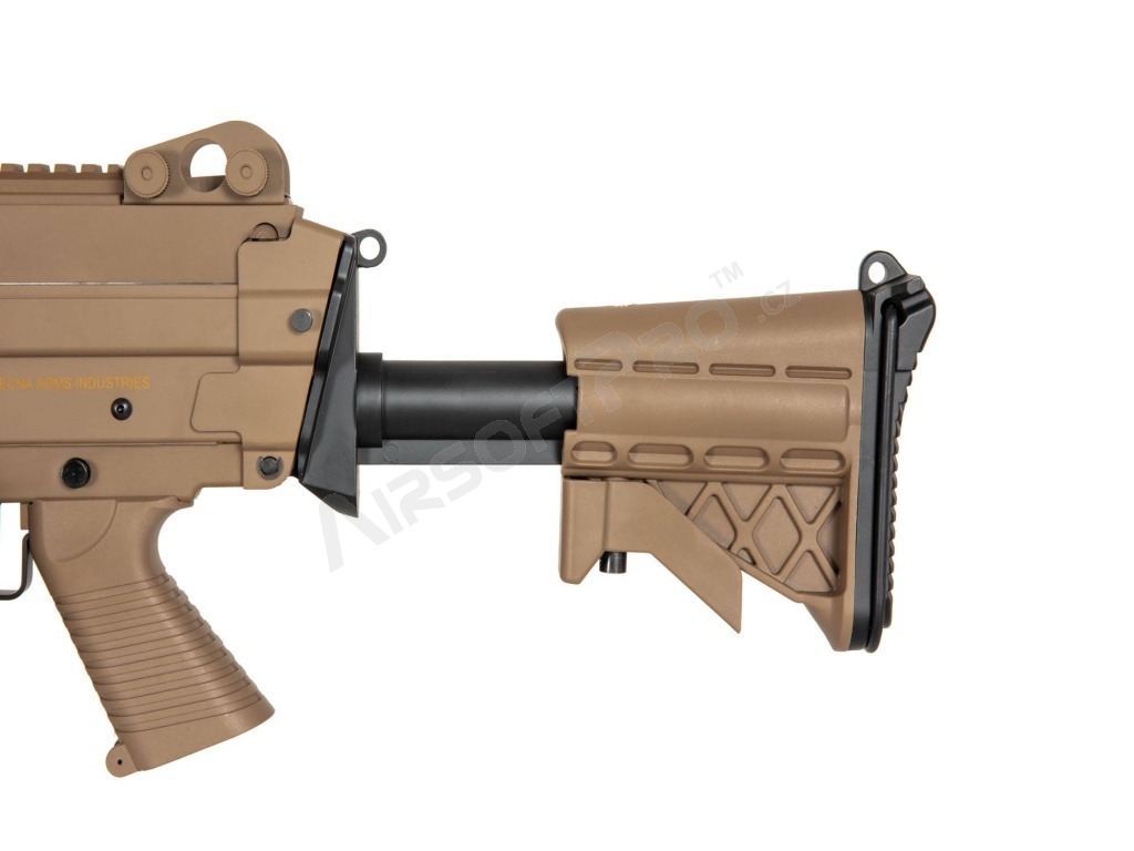 SA-46 CORE™ géppuska replika - TAN [Specna Arms]
