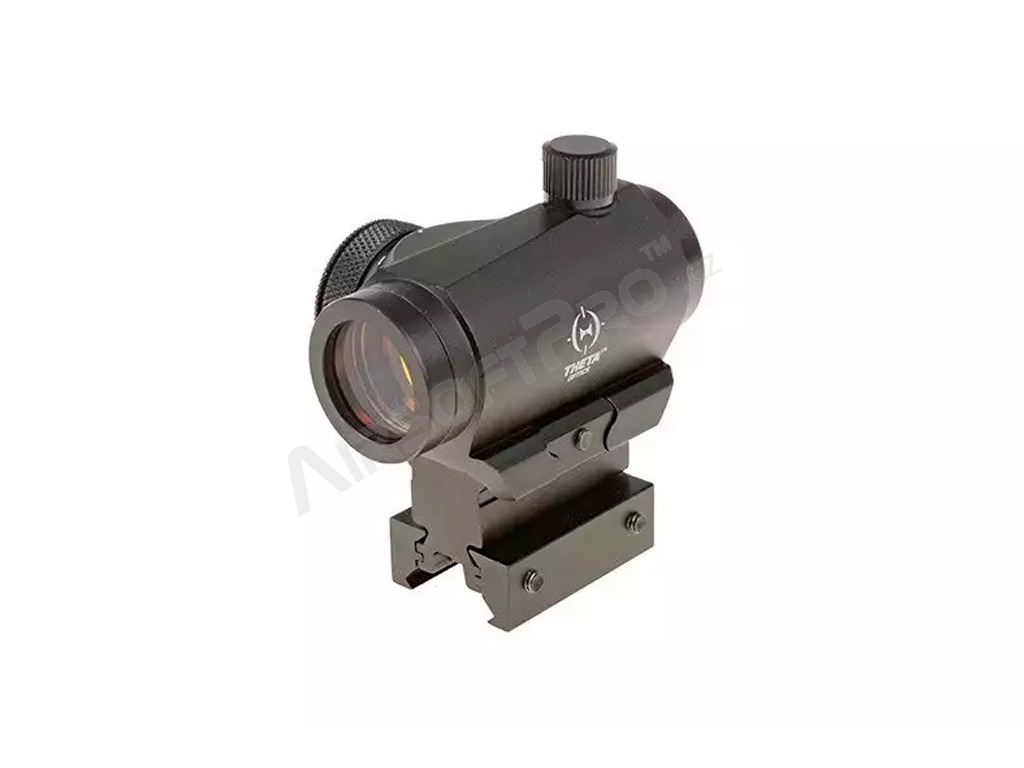 Compact II Reflex Sight Replica a magas rögzítéssel - Fekete [Theta Optics]