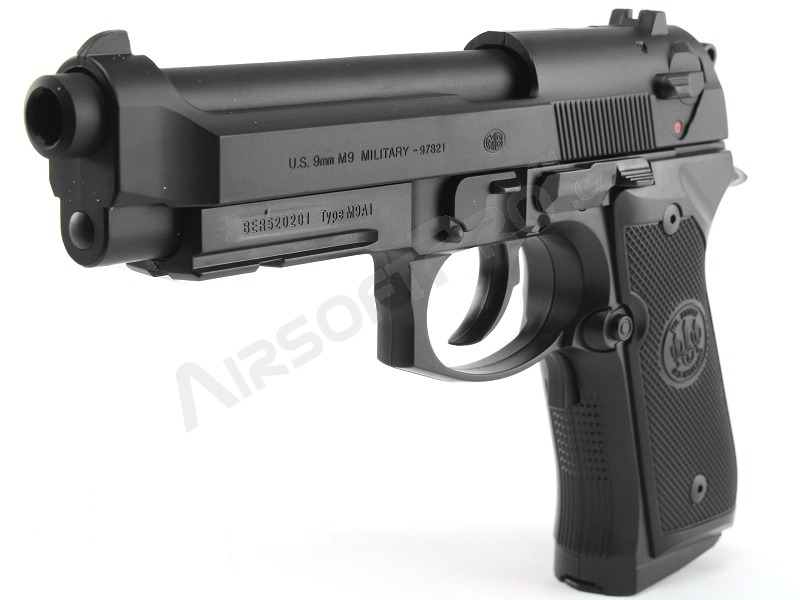 Airsoft pisztoly FULL AUTO M9A1, elektromos visszacsapó pisztoly (EBB) [Tokyo Marui]