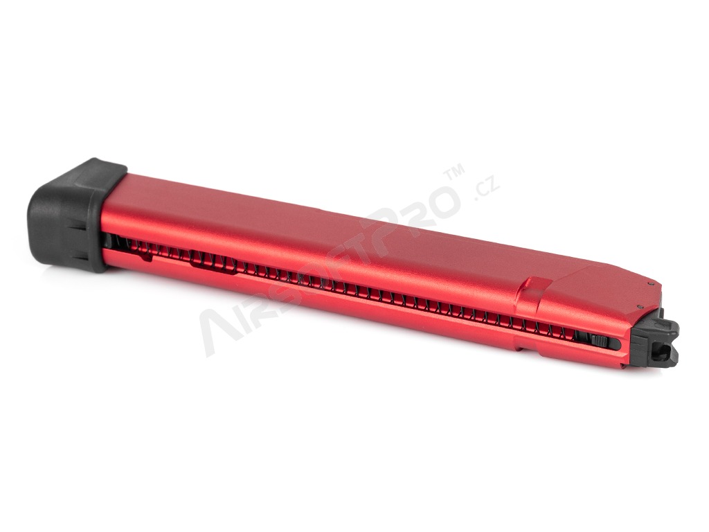 50db CNC gázzal működő könnyű tár TM/WE/VFC G-sorozatú pisztolyhoz - Piros [TTI AIRSOFT]
