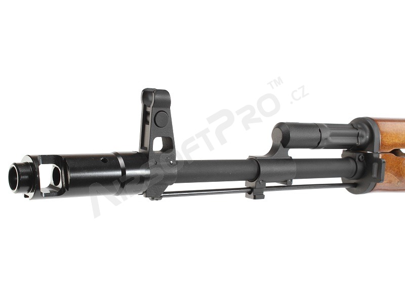 Airsoft puska AK 74 GBB - full metal, blowback - valódi fa [WE]