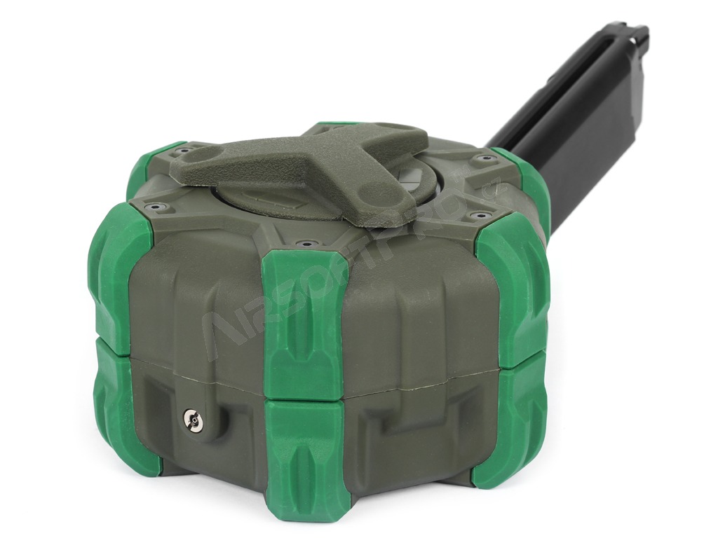 G sorozatú pisztolyok gázdobos tárja - olajzöld színű [WE]