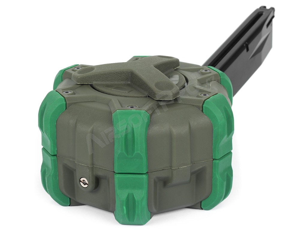 Gázdobos tár M92 pisztolyokhoz - olajzöld színű [WE]
