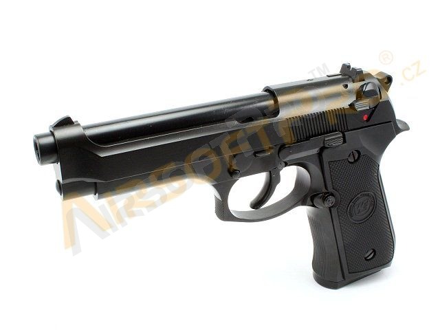 Airsoft pisztoly M92 Gen2, fekete , celokov, AUTO blowback, LED BOX [WE]