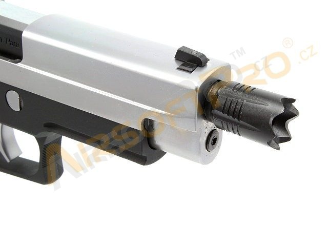 Airsoft pisztoly P-VIRUS F226 , Fém, visszacsapó, LED BOX [WE]