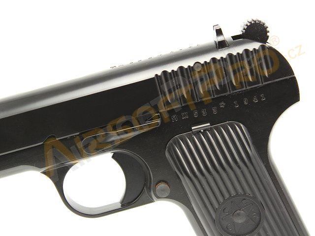 Airsoft pisztoly TT33, fekete - Fém, visszacsapó pisztoly [WE]