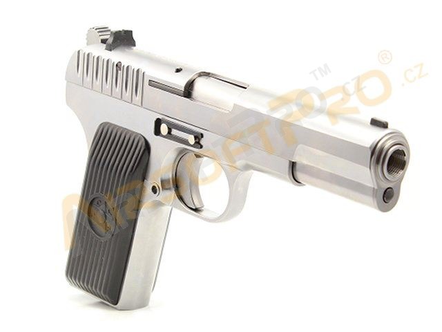 Airsoft pisztoly TT33, ezüst - Fém, visszacsapó pisztoly [WE]