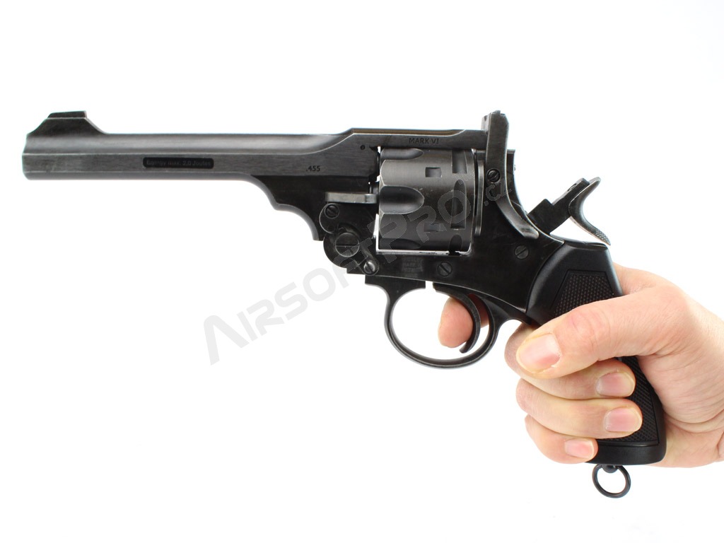 Revolver 792W Webley Mk.VI .455 CO2 harctéri kivitelben [WG]