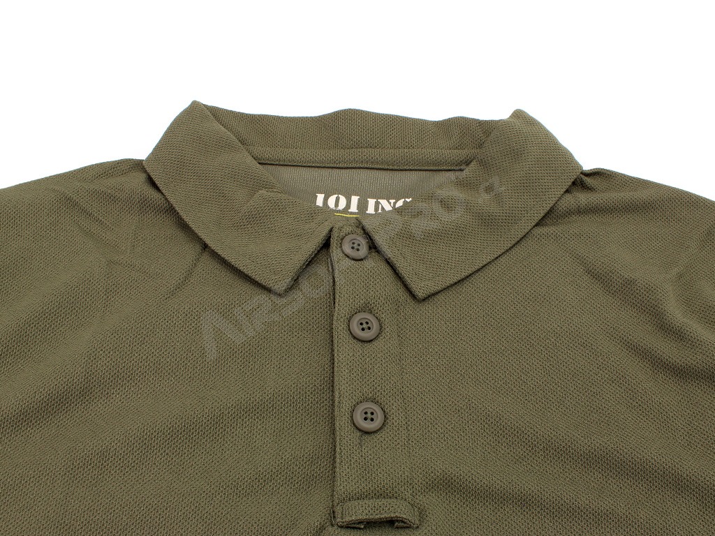 Pánske polo tričko Tactical Quick Dry - olivové, vel.XXL [101 INC]