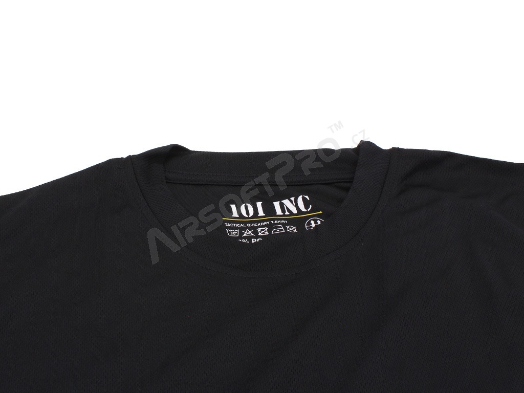 Tričko Tactical Quick Dry - čierné, veľ.3XL [101 INC]