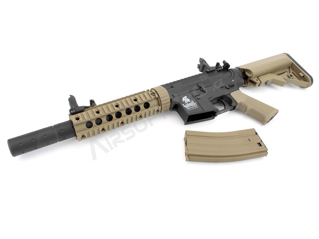 Airsoft puska M4 SD Sportline BI-TON (Gen.2) - BK-TAN [Lancer Tactical]