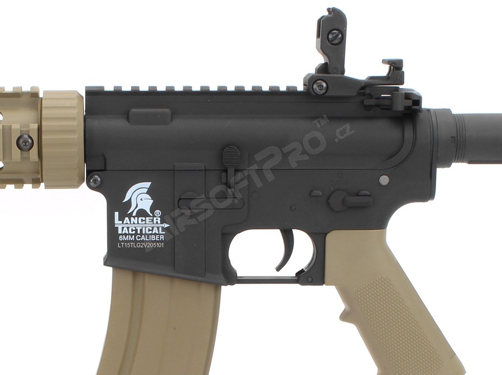 Airsoft puska M4 SD Sportline BI-TON (Gen.2) - BK-TAN [Lancer Tactical]