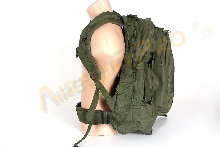 Vojenský batoh Molle trojdňový 25L - Olivový [A.C.M.]