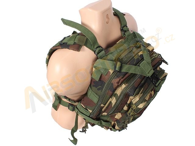 Military 3P Traveling Backpack 13L - Woodland [A.C.M.]