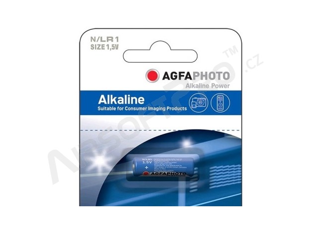 Alkaline non-rechargeable battery 1.5V LR1 [AgfaPhoto]