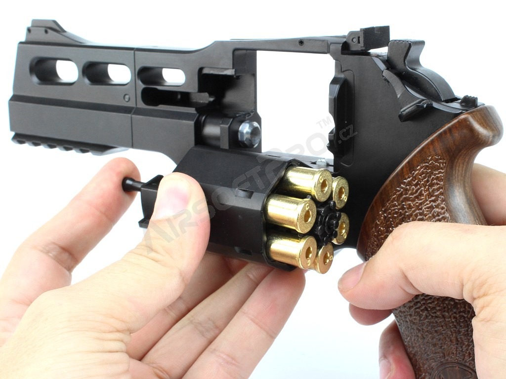 Airsoftové revolver Chiappa Rhino 50DS CO2 - čierna [WG]