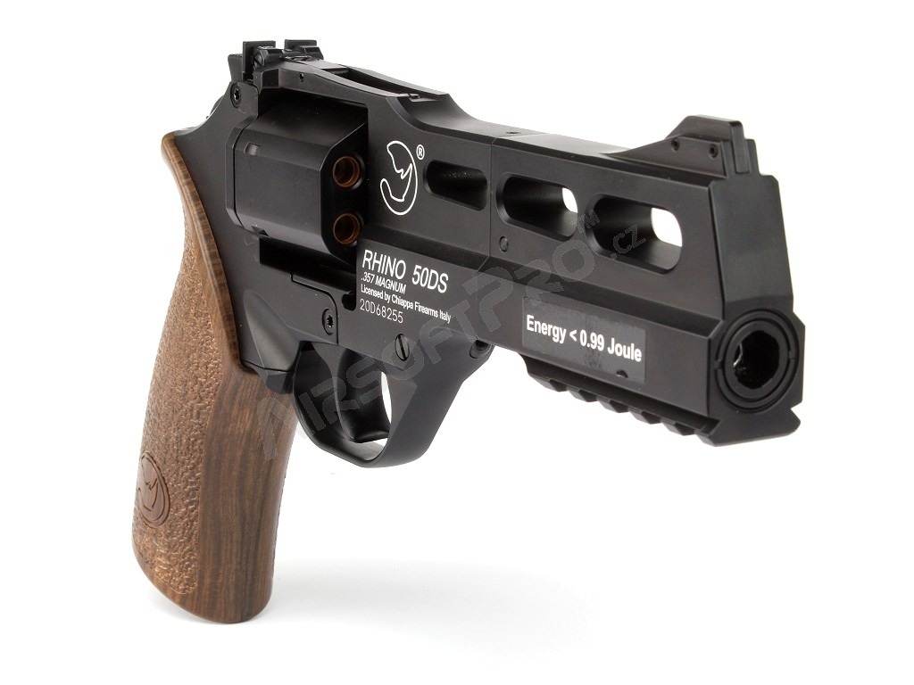 Airsoftové revolver Chiappa Rhino 50DS CO2 - čierna [WG]