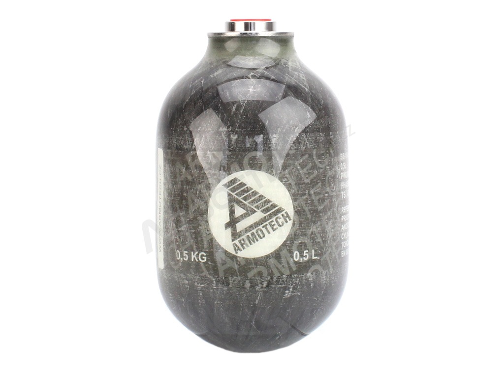 HPA karbónová fľaša SUPRALIGHT 0,5l 4500PSI [Armotech]