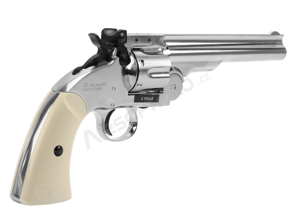 ASG Schofield 6 Silver CO2 Revolver