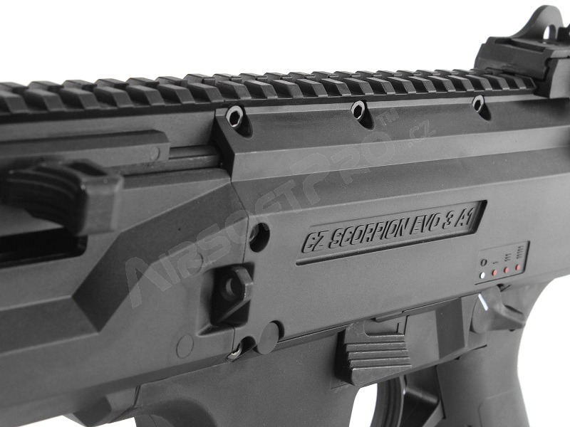 Airsoftová zbraň CZ Scorpion EVO 3 A1 B.E.T. Carbine - čierná [ASG]