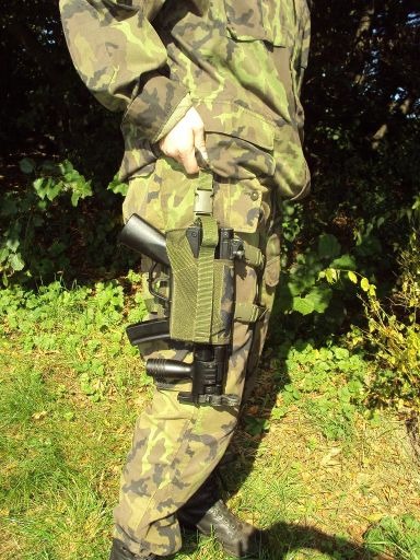 Stehenné puzdro pre zbraň MP5K - Vz.95 [AS-Tex]