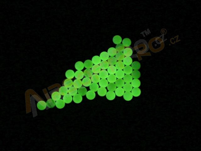 Airsoftové guličky nasvetľovacie BB King 0,25g 2000ks - zelené [BB King]