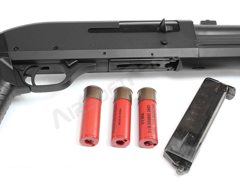 Airsoft shotgun M3 Super 90 with the solid ABS stock, long, METAL (CM.360LM) [CYMA]