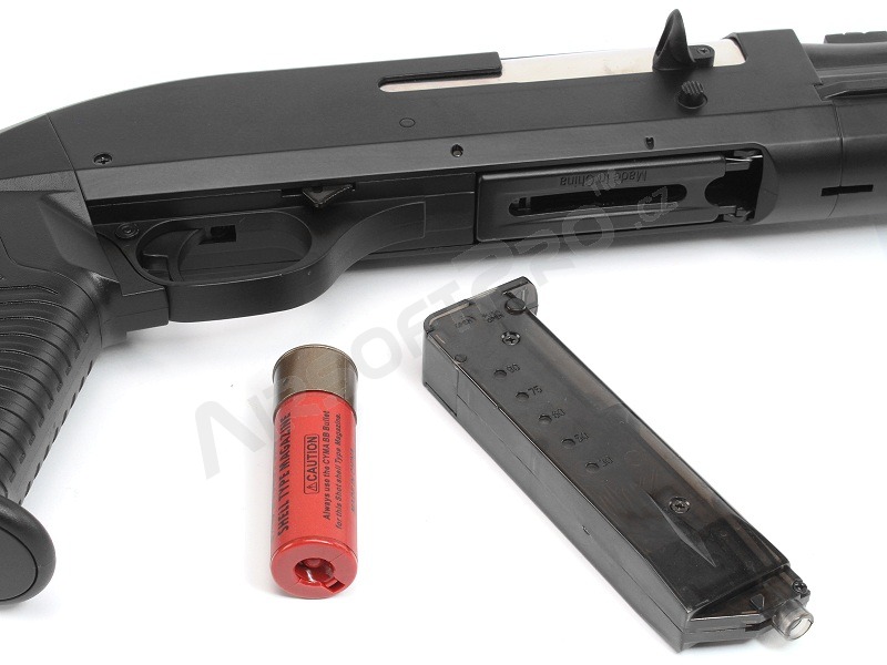 Airsoft shotgun M3 Super 90 with the solid ABS stock, short (CM.360) [CYMA]