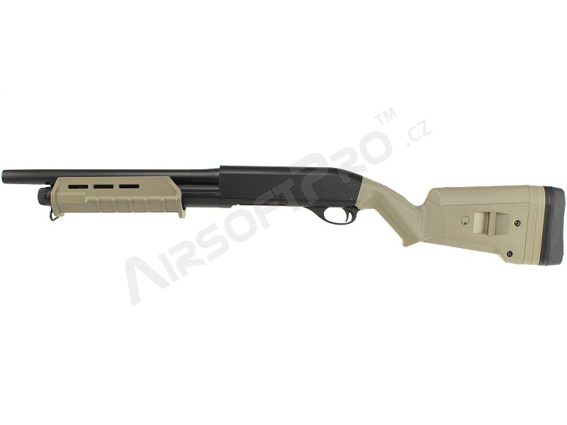 Airsoft MAP style M870 Shotgun, short, ABS (CM.355) - TAN [CYMA]