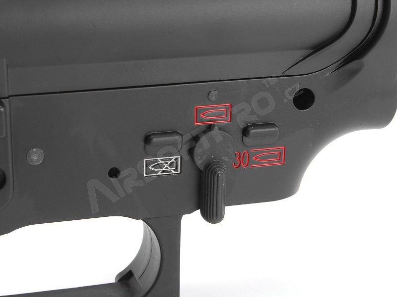 Kompletné kovové telo pre M4, štýl HK416 - čierne [E&C]