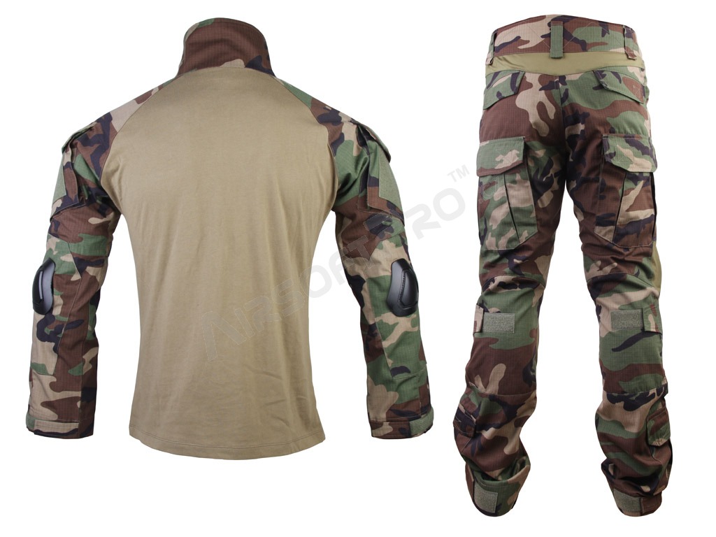 Bojová uniforma Woodland - Gen2, veľ.L [EmersonGear]