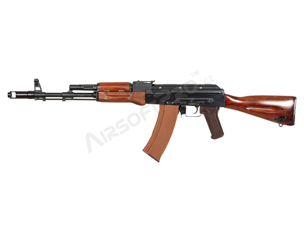 Airsoftová zbraň EL-AK74N Essential, Mosfet verzia - oceľové telo [E&L]