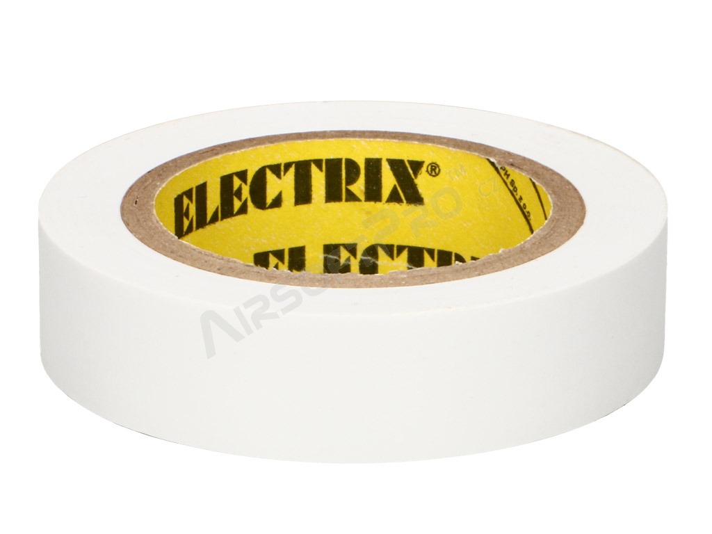 PVC izolačná páska Electrix 0,13x15x10m - biela [Anticor]