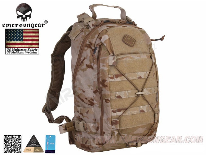 Assault Operator Backpack, 13,5L - removable straps - Multicam Arid [EmersonGear]